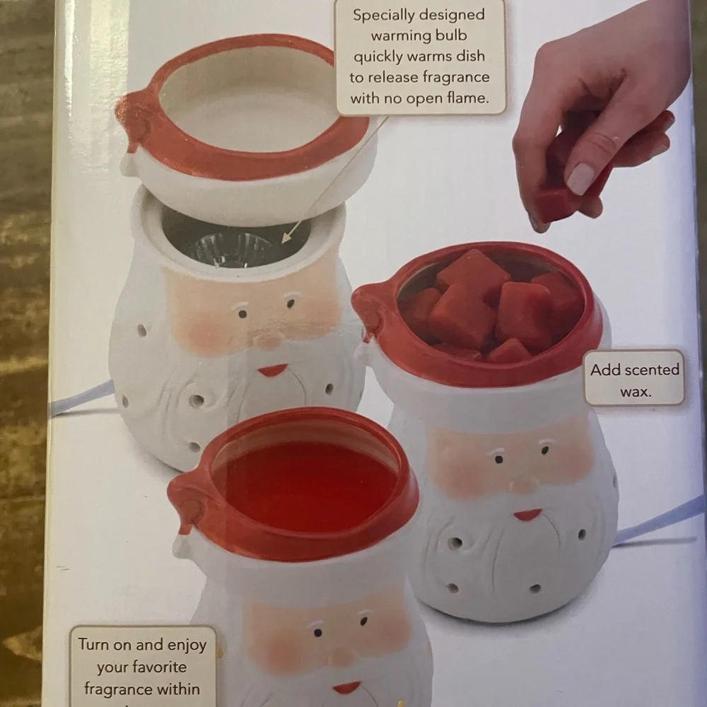 Santa Fragrance Warmer Melt Warmer   He's a Big Guy